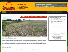Tablet Screenshot of agrisun.com